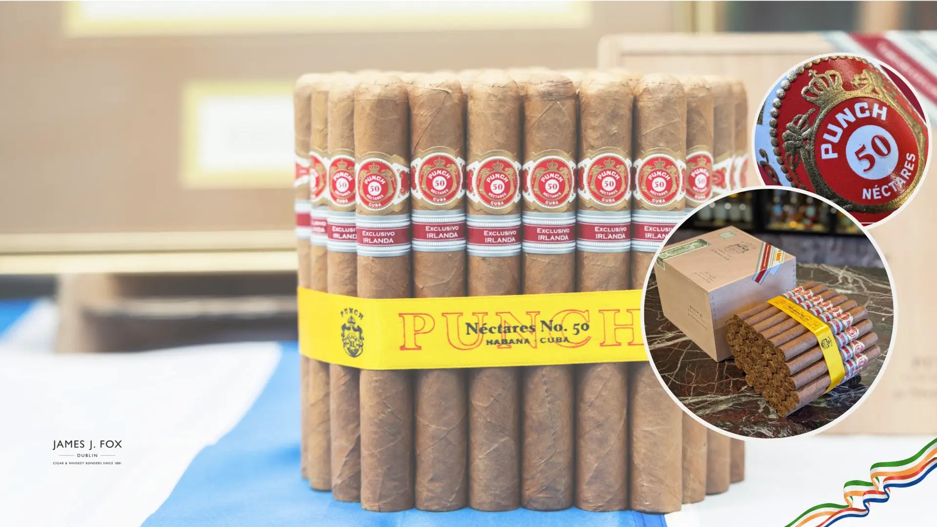 Punch Néctares No. 50: Ireland’s First-Ever Habanos Regional Edition