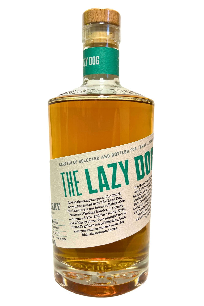 JJ Corry The Lazy Dog Year Old: Limited Irish Whiskey – James J