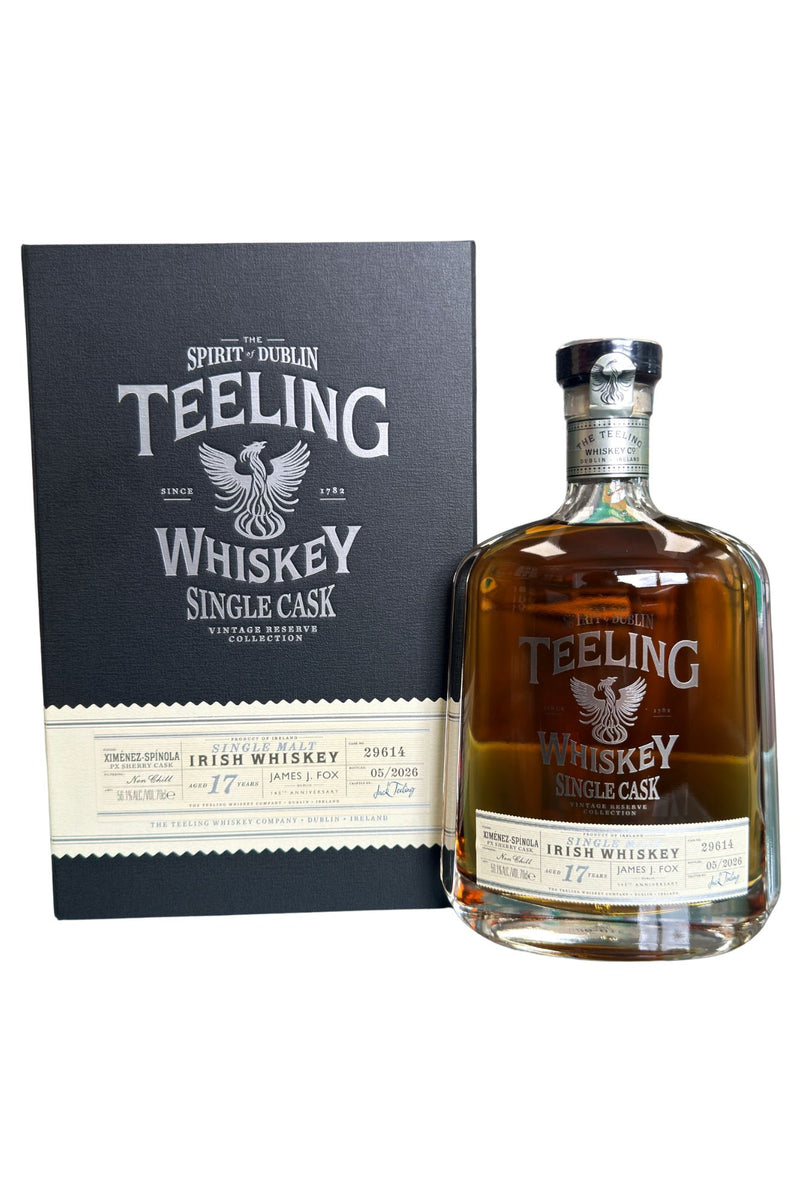 Teeling 17 Year Old James J. Fox Ximénez-Spínola PX Sherry Single