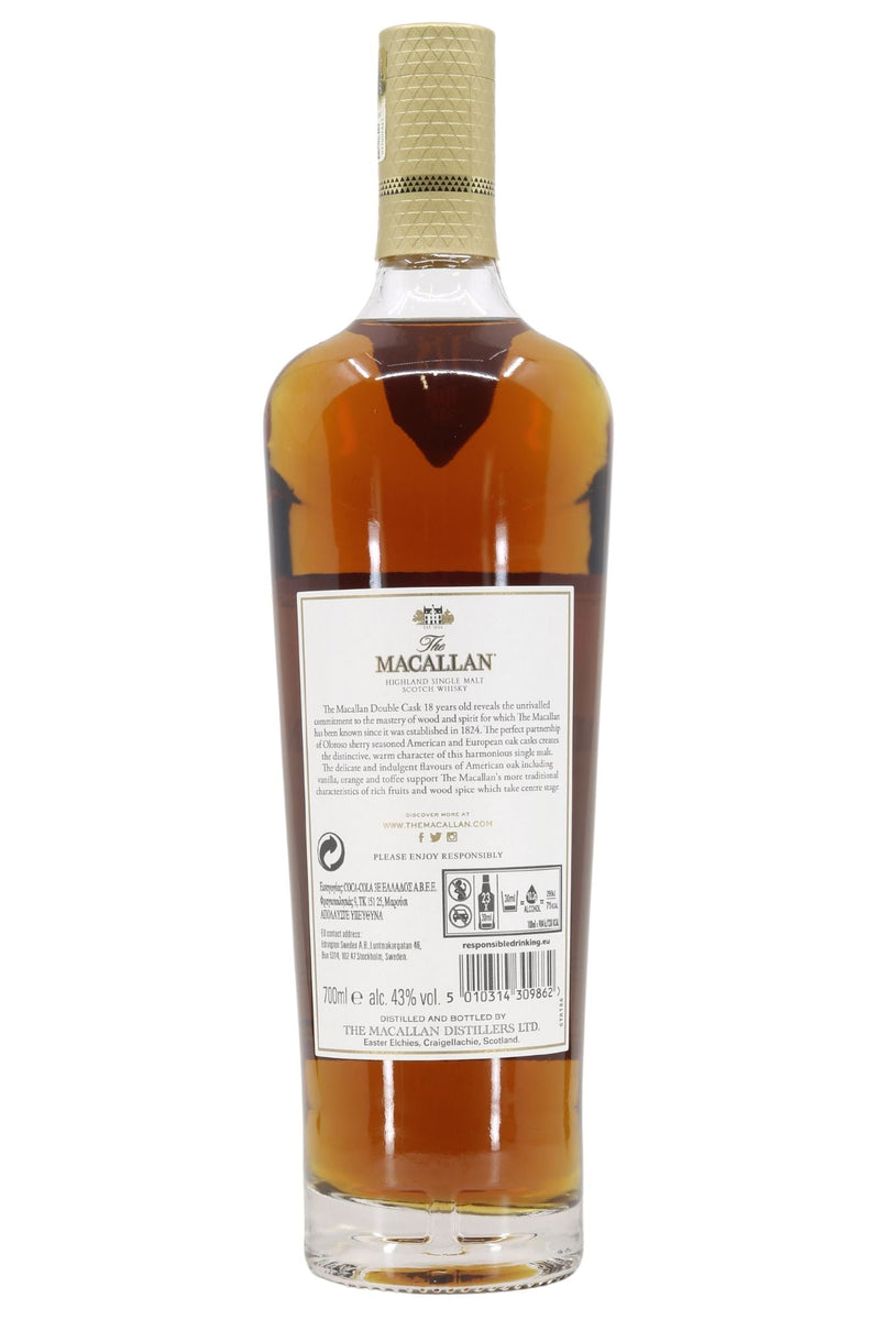 Macallan 18 Year Old Double Cask – James J. Fox, Dublin