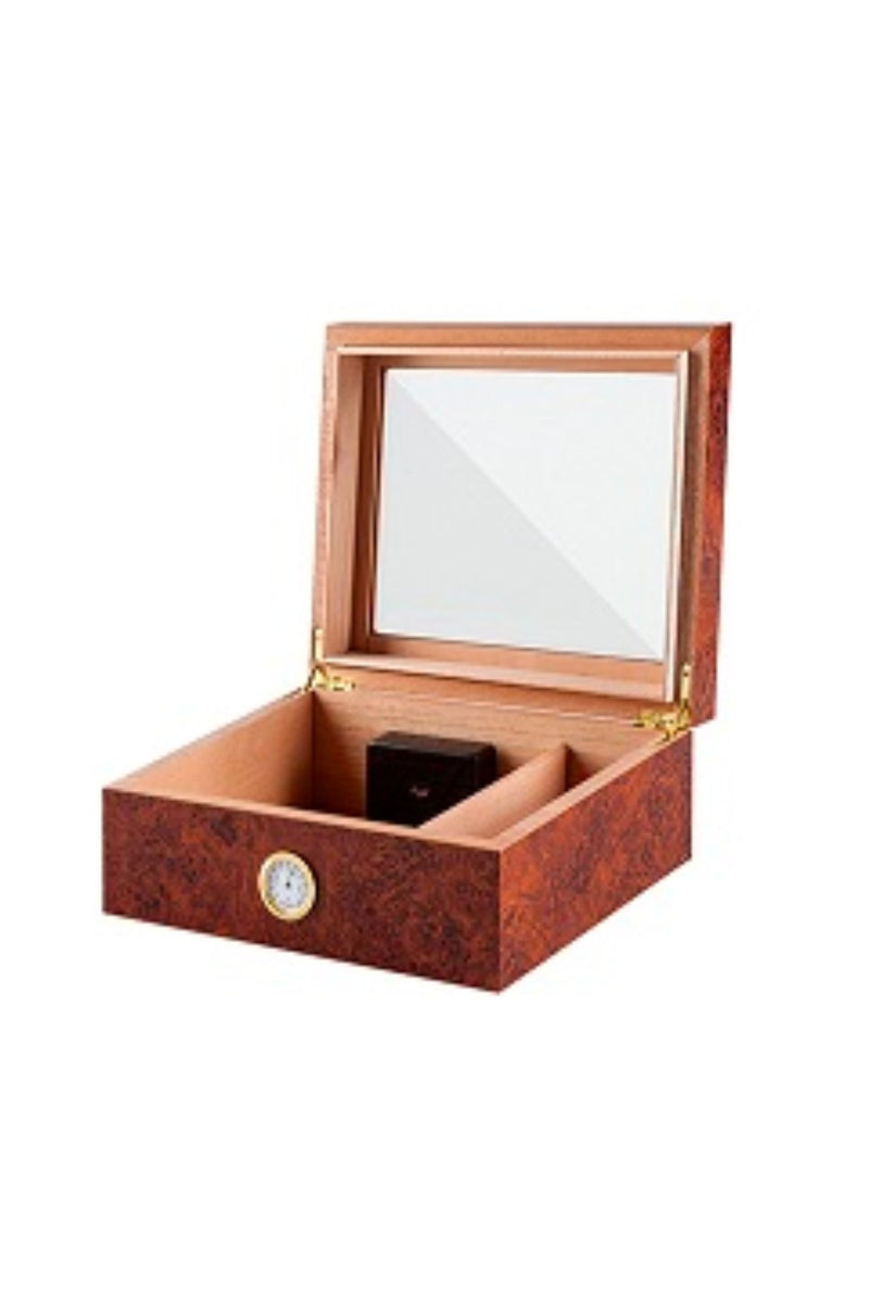 Angelo Medium Glass Top Cigar Humidor James J. Fox, Dublin
