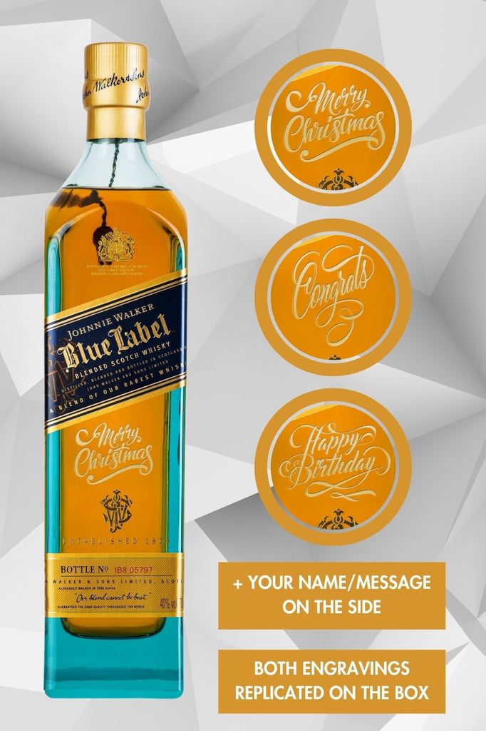 Personalised Whiskey Bottles - James J. Fox, Dublin