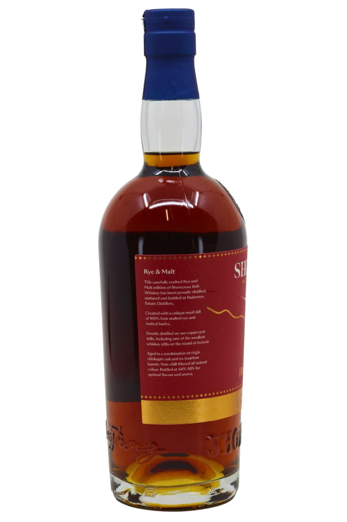 Shortcross Rye & Malt Cask Strength Irish Whiskey - James J. Fox, Dublin