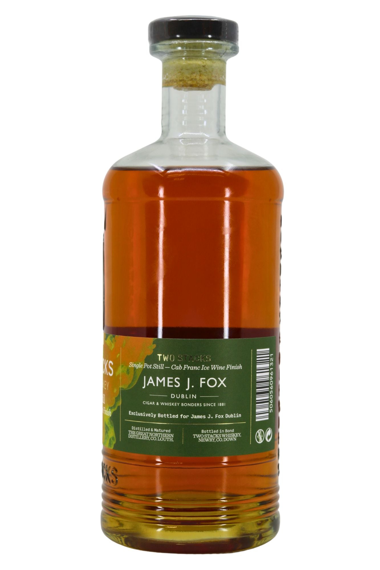 Two Stacks 5 Year Old Single Pot Still James J. Fox Single Cask - James J. Fox, Dublin
