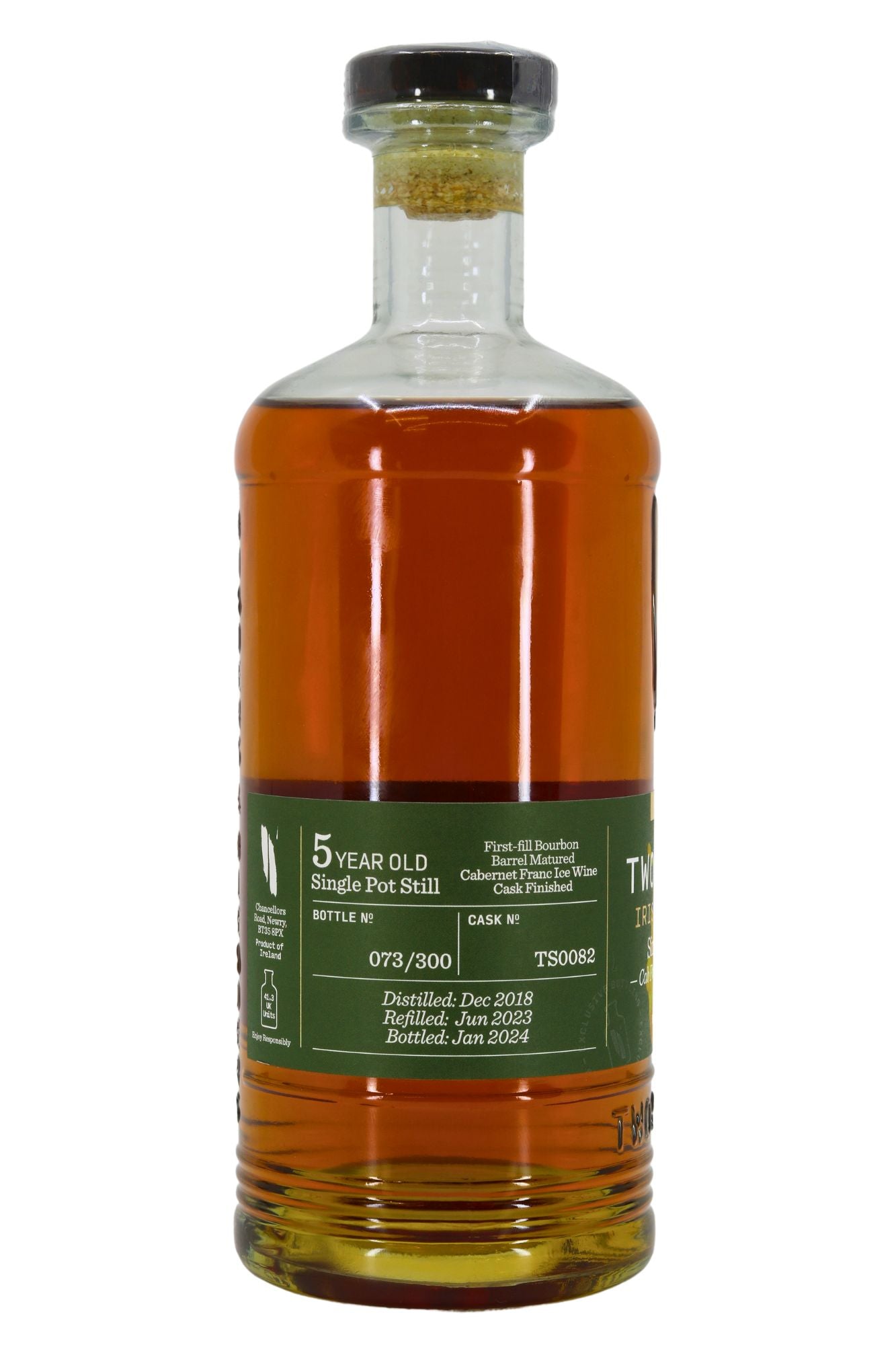 Two Stacks 5 Year Old Single Pot Still James J. Fox Single Cask - James J. Fox, Dublin