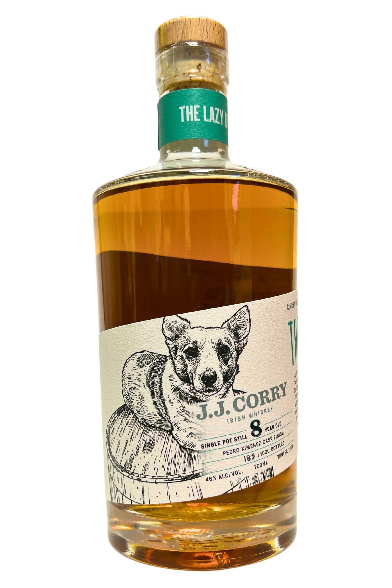 JJ Corry The Lazy Dog 8 Year Old Single Pot Still - James J. Fox, Dublin