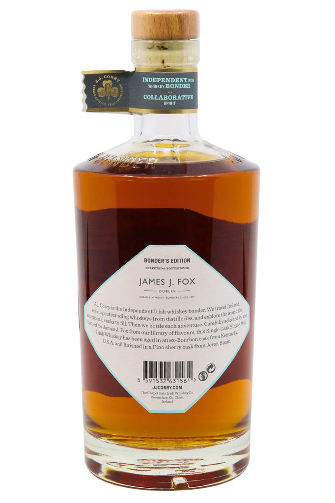 JJ Corry Bonder's Edition 21 Year Old Single Malt Fino Sherry Finish - James J. Fox, Dublin