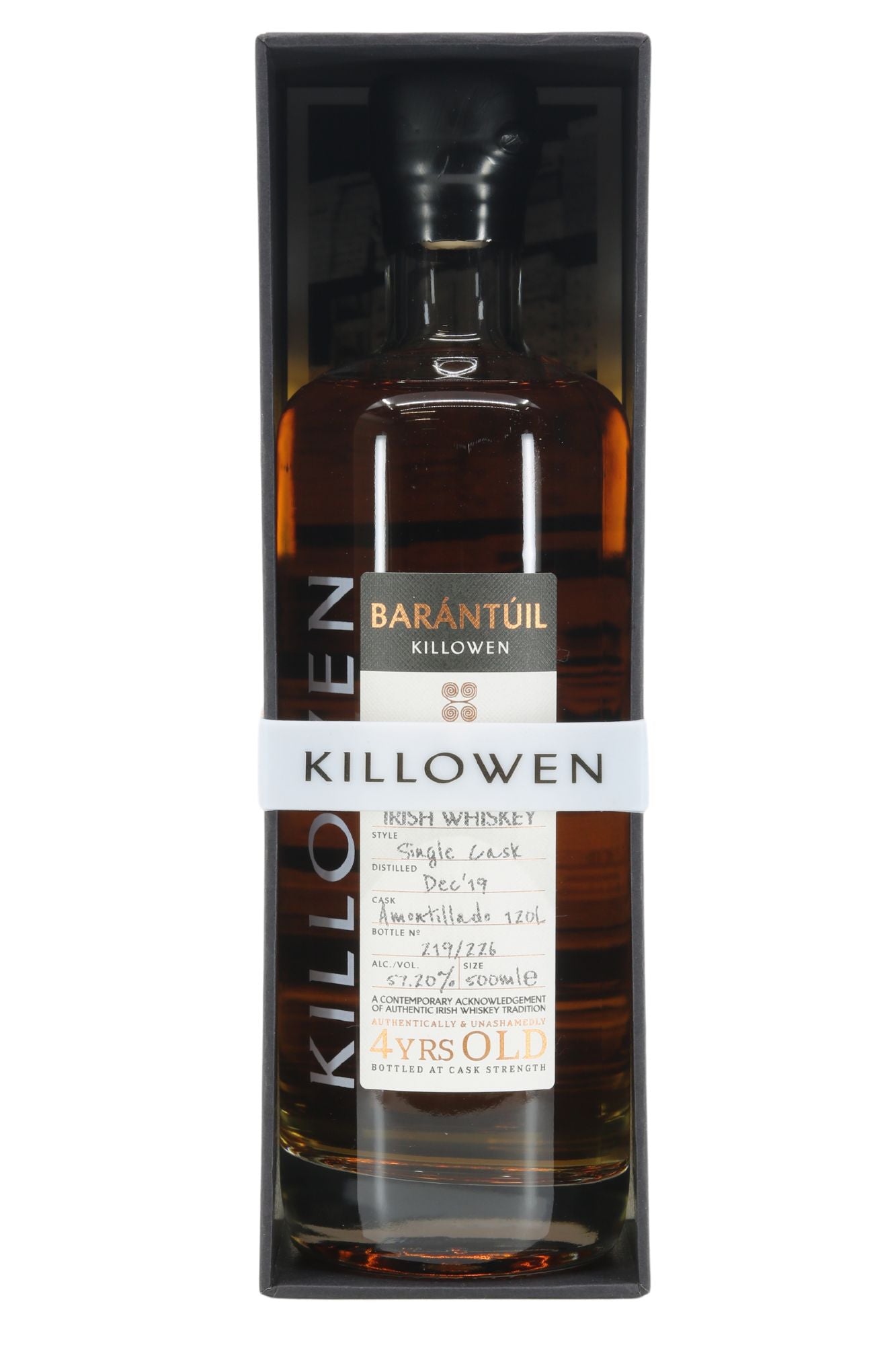 Killowen Barántúil Single Pot Still Amontillado – James J. Fox Single Cask KD041 - James J. Fox, Dublin