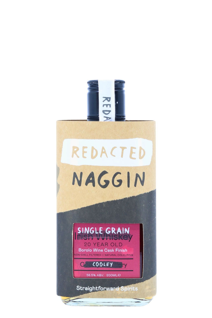 Redacted Naggin 20 Year Old Single Grain (Cooley) - James J. Fox, Dublin