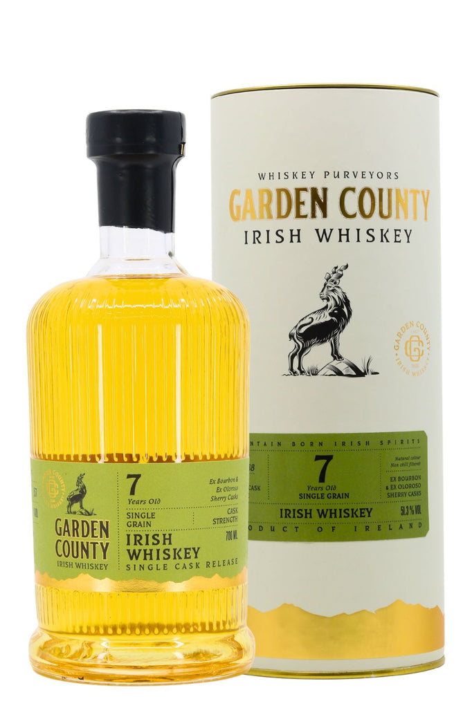 Garden County 7 Year Old Cask Strength Single Grain - James J. Fox, Dublin