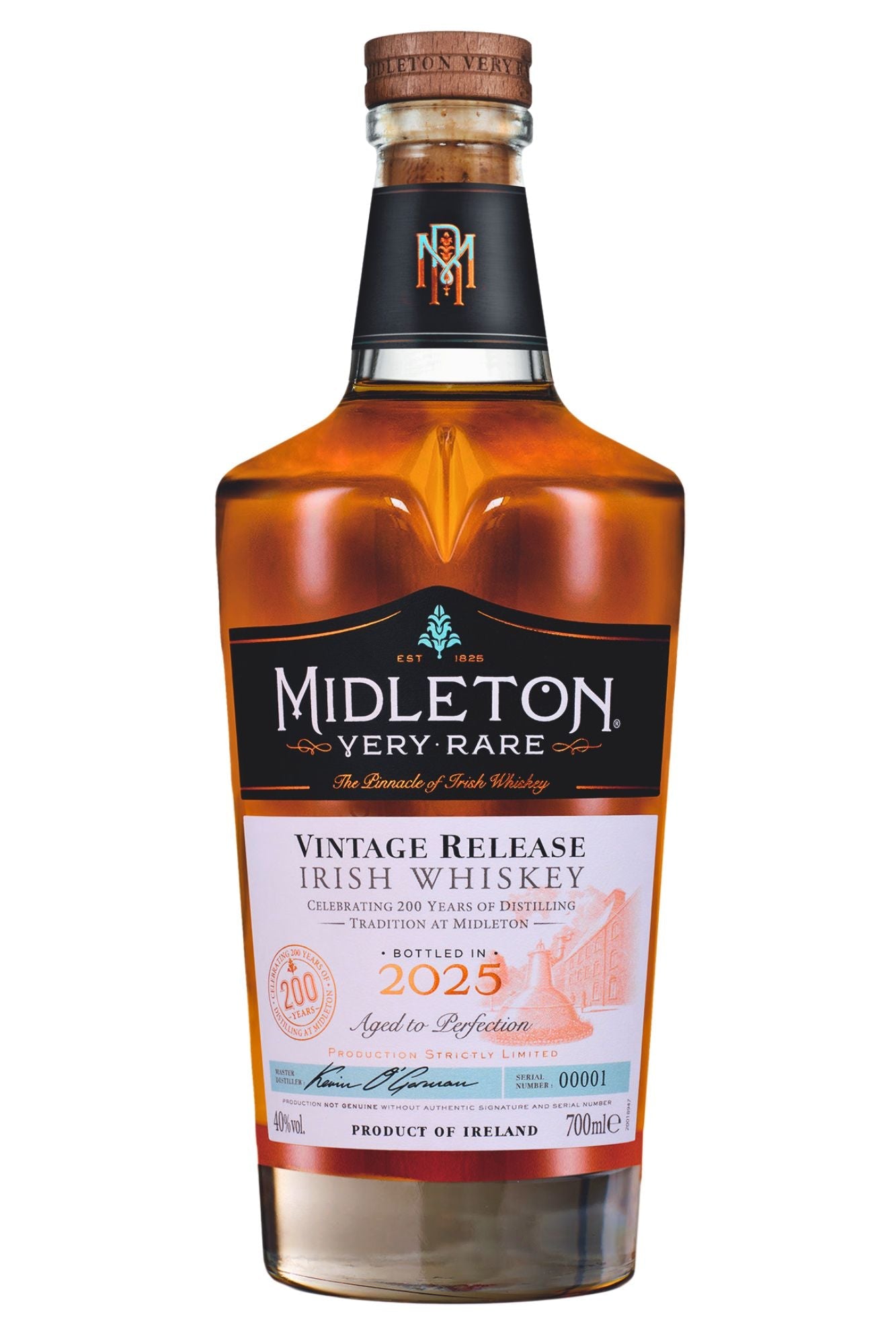 Midleton Very Rare 2025 Limited Edition Irish Whiskey James J Fox Midleton very rare 2025 limited edition irish whiskey james j fox