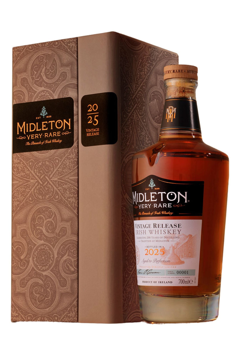 Midleton Very Rare 2025 Limited Edition Irish Whiskey James J Fox Midleton very rare 2025 limited edition irish whiskey james j fox