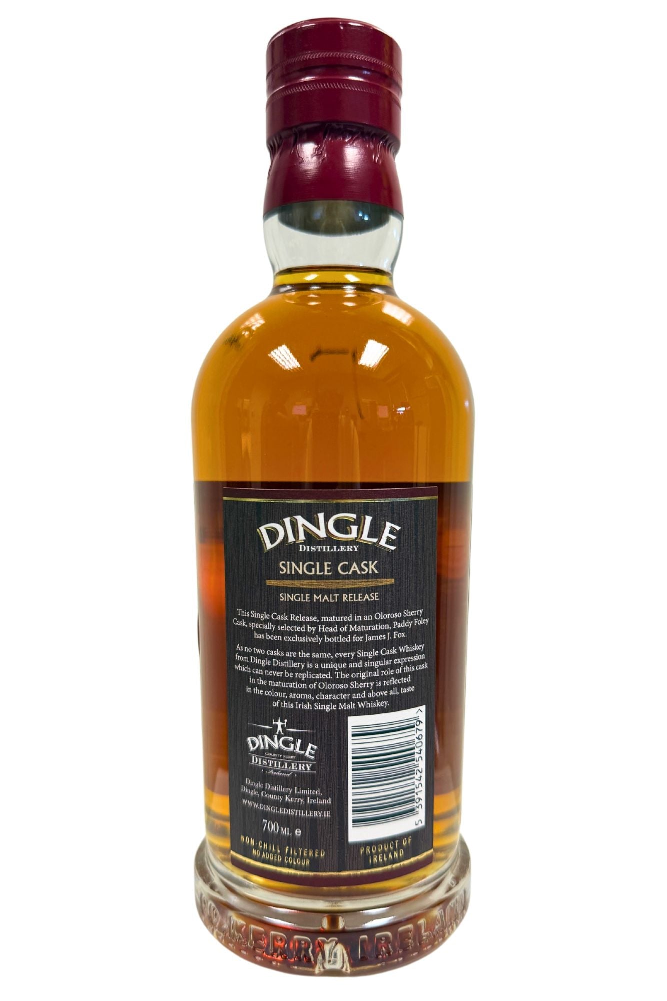 Dingle James J. Fox Oloroso Single Cask - James J. Fox, Dublin
