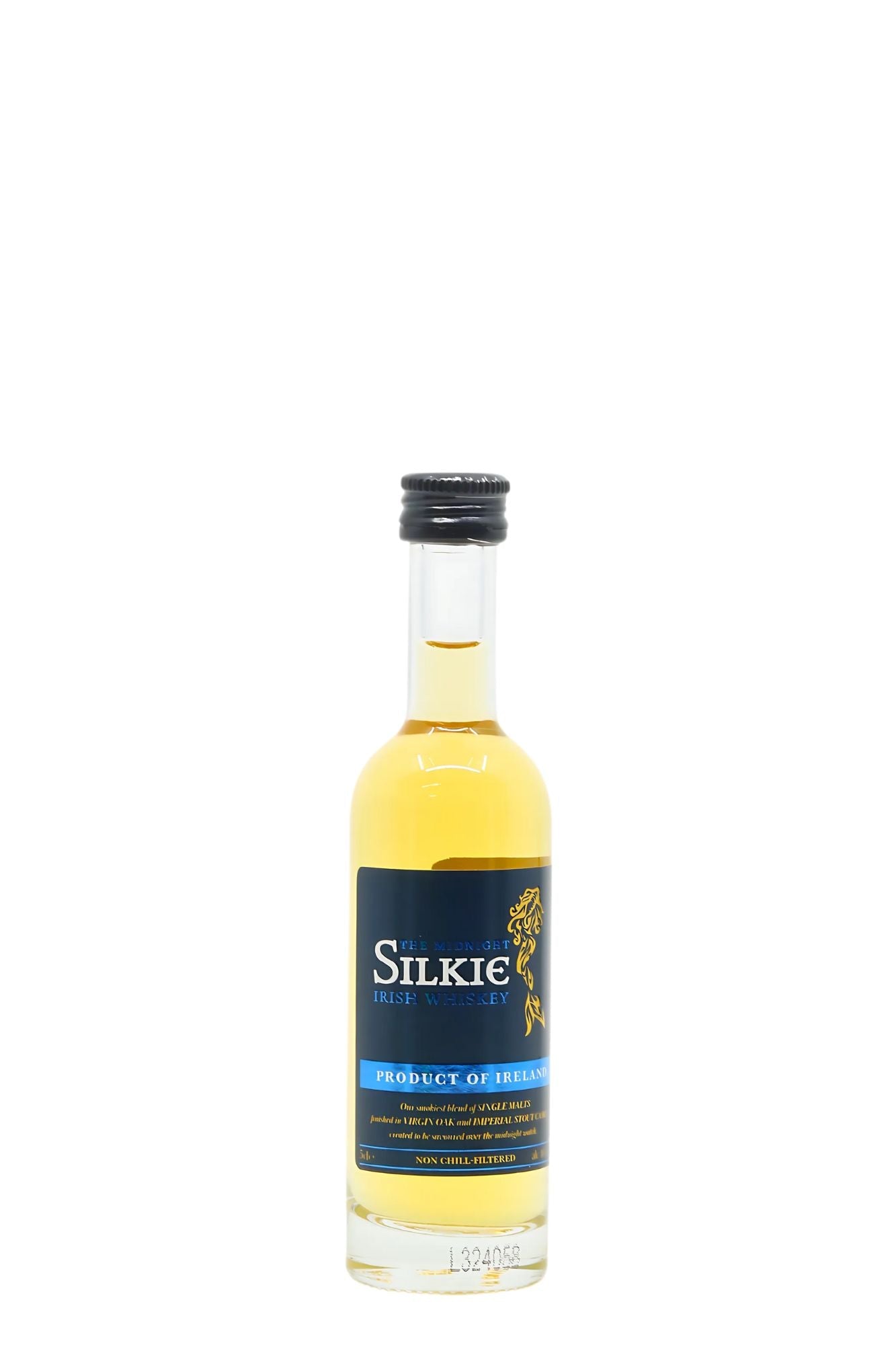 Legendary Midnight Silkie Irish Whiskey (Miniature 50ml) - James J. Fox, Dublin