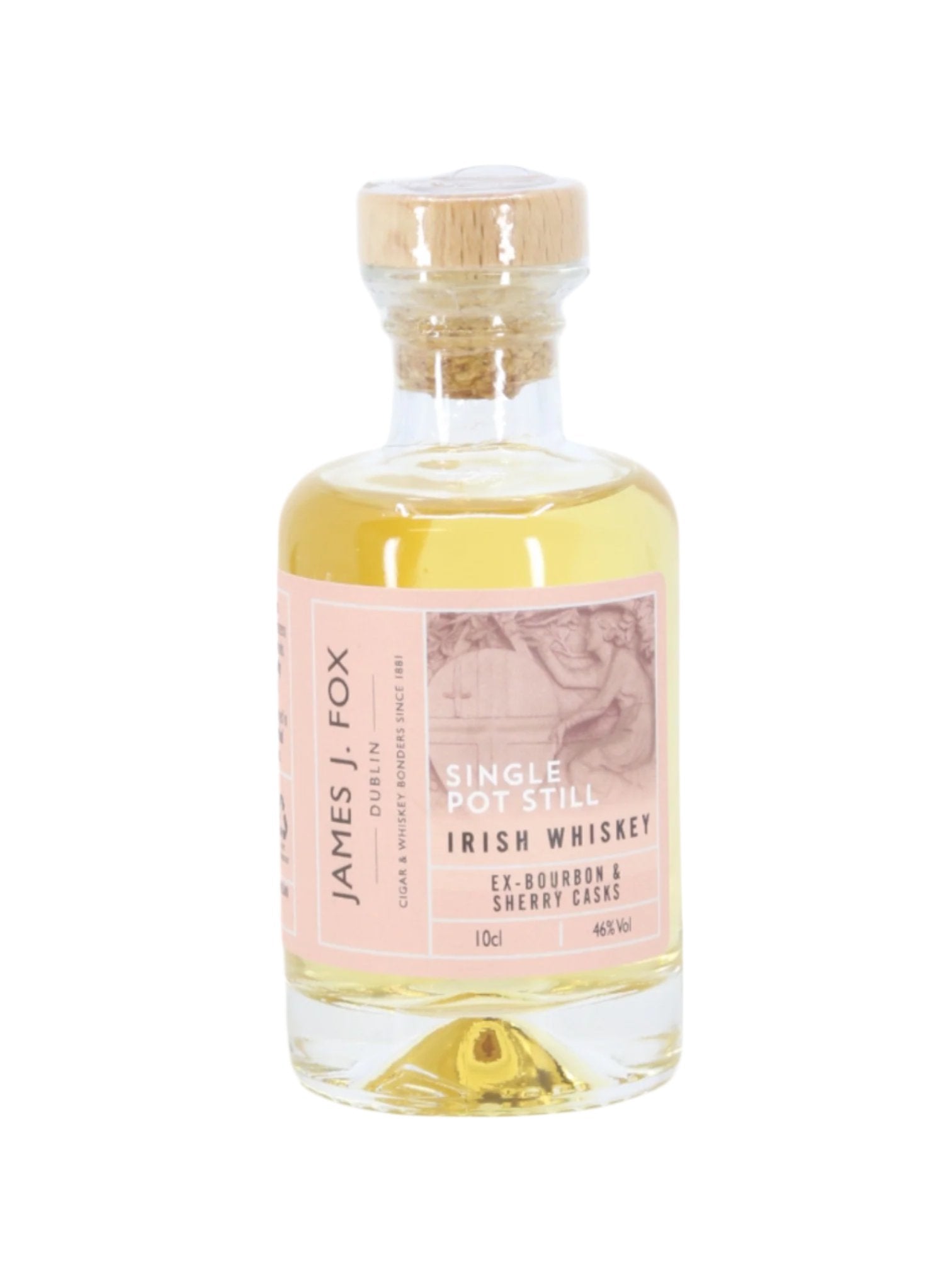 James J. Fox Single Pot Still Irish Whiskey (Miniature 100ml) - James J. Fox, Dublin