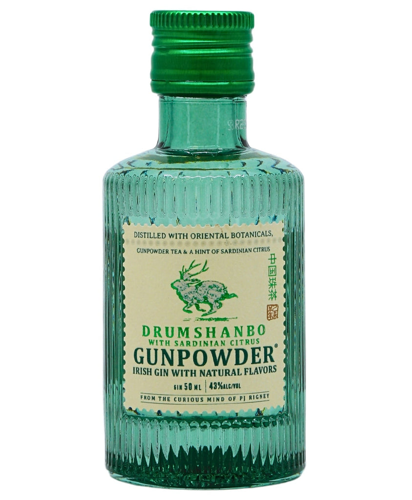 Drumshanbo Gunpowder Irish Gin With Sardinian Citrus (Miniature 50ml) - James J. Fox, Dublin