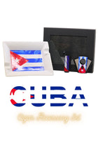 Cuban Flag Accessories Gift Set (Lighter, Cutter, Ashtray) - James J. Fox, Dublin