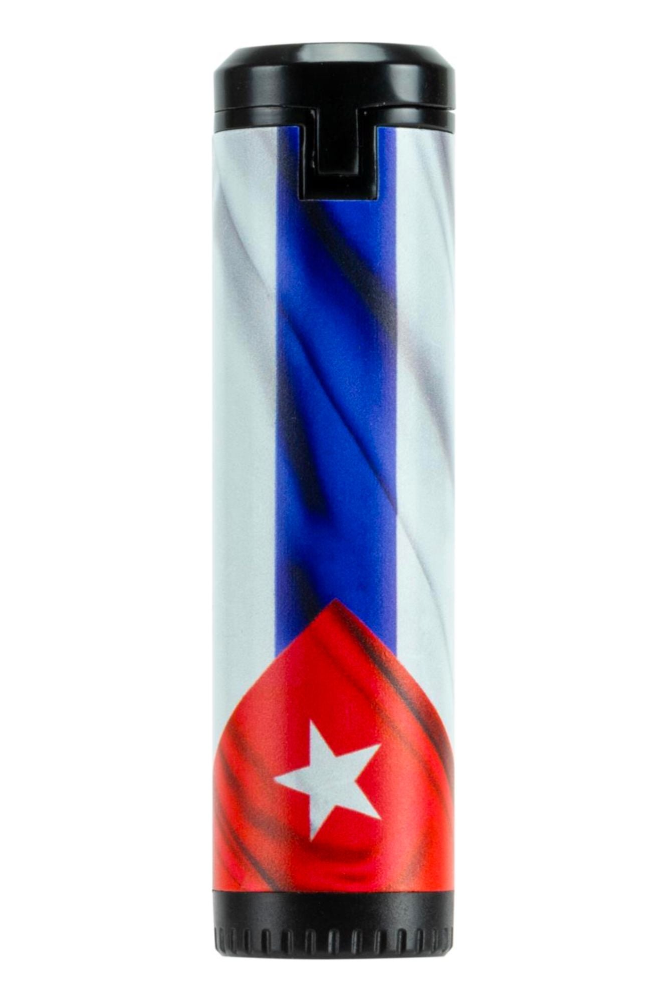 Cuban Flag Triple Jet Lighter