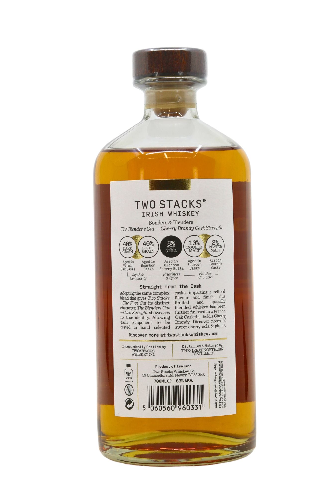 Two Stacks – Blender's Cut Cherry Brandy Cask Strength