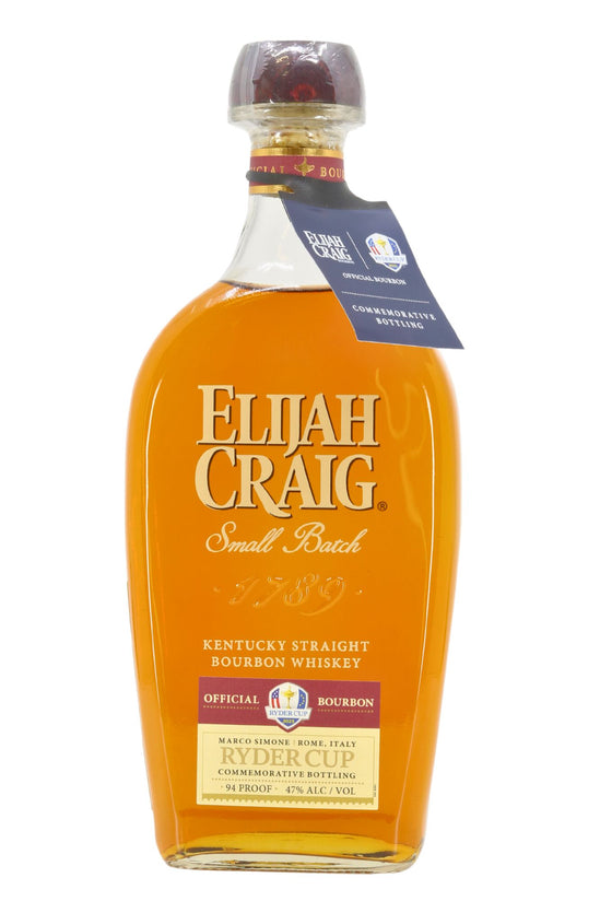 Elijah Craig Small Batch Ryder Cup Limited Edition