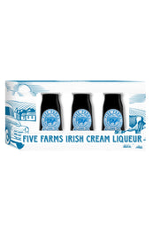 Five Farms Irish Cream Liqueur Miniature Trio Set