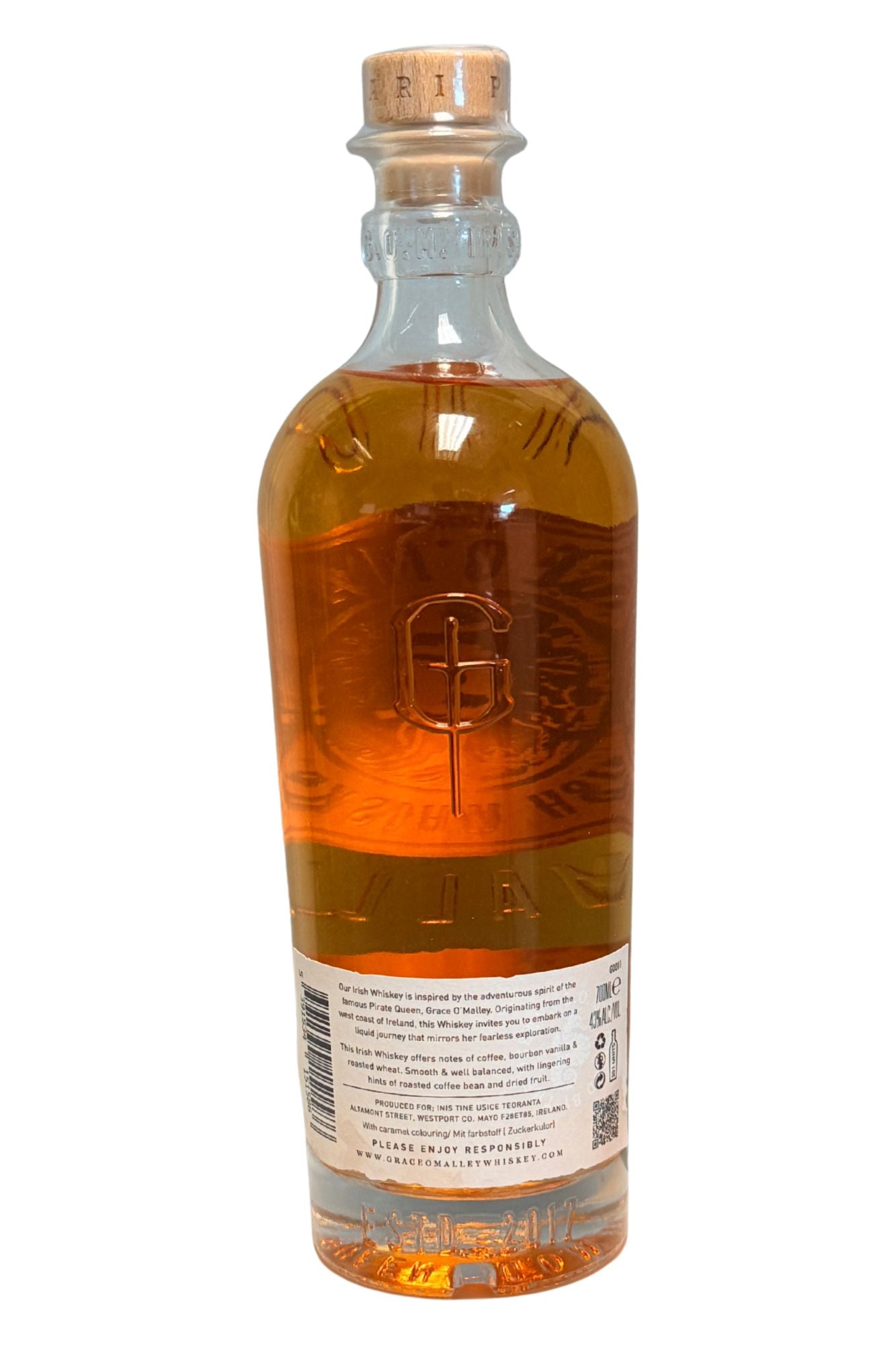 Grace O'Malley Dark Char Cask – James J. Fox, Dublin