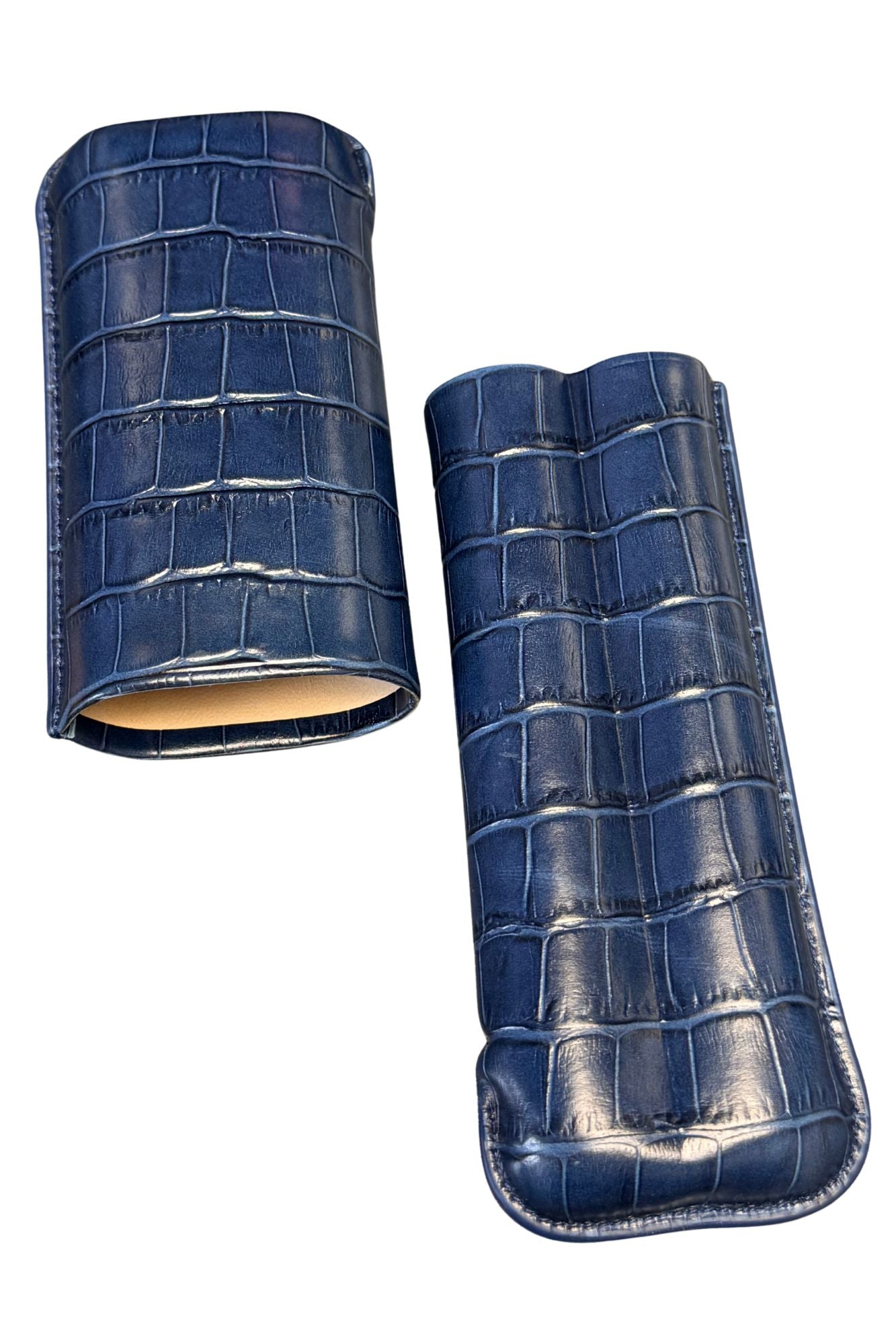 Montes 2x60 Leather Cigar Case