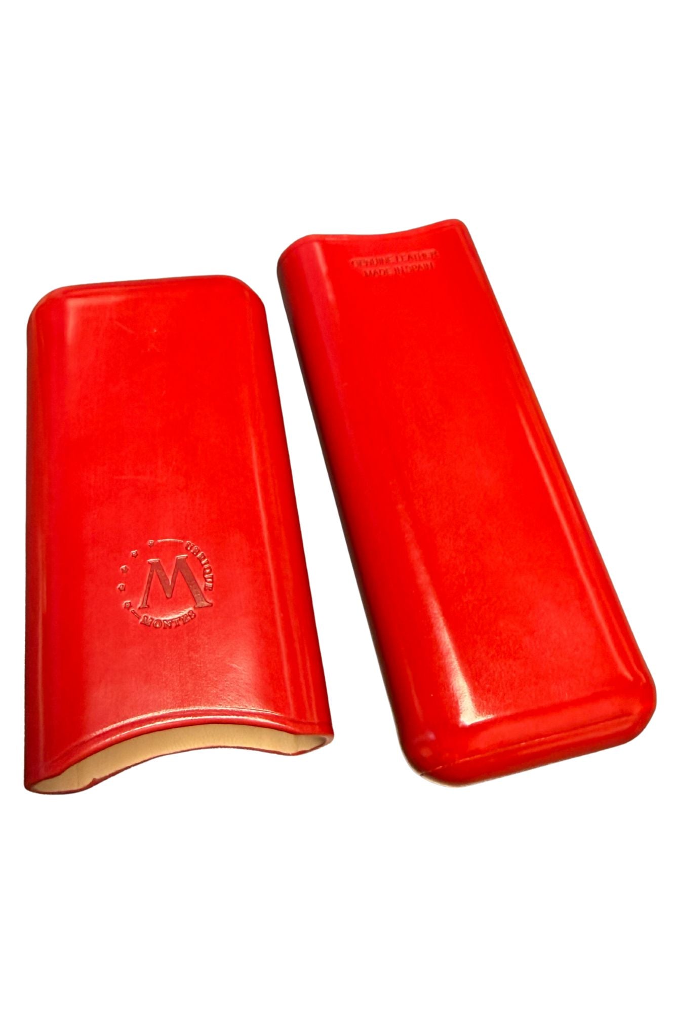 Montes 2x65 Leather Cigar Case