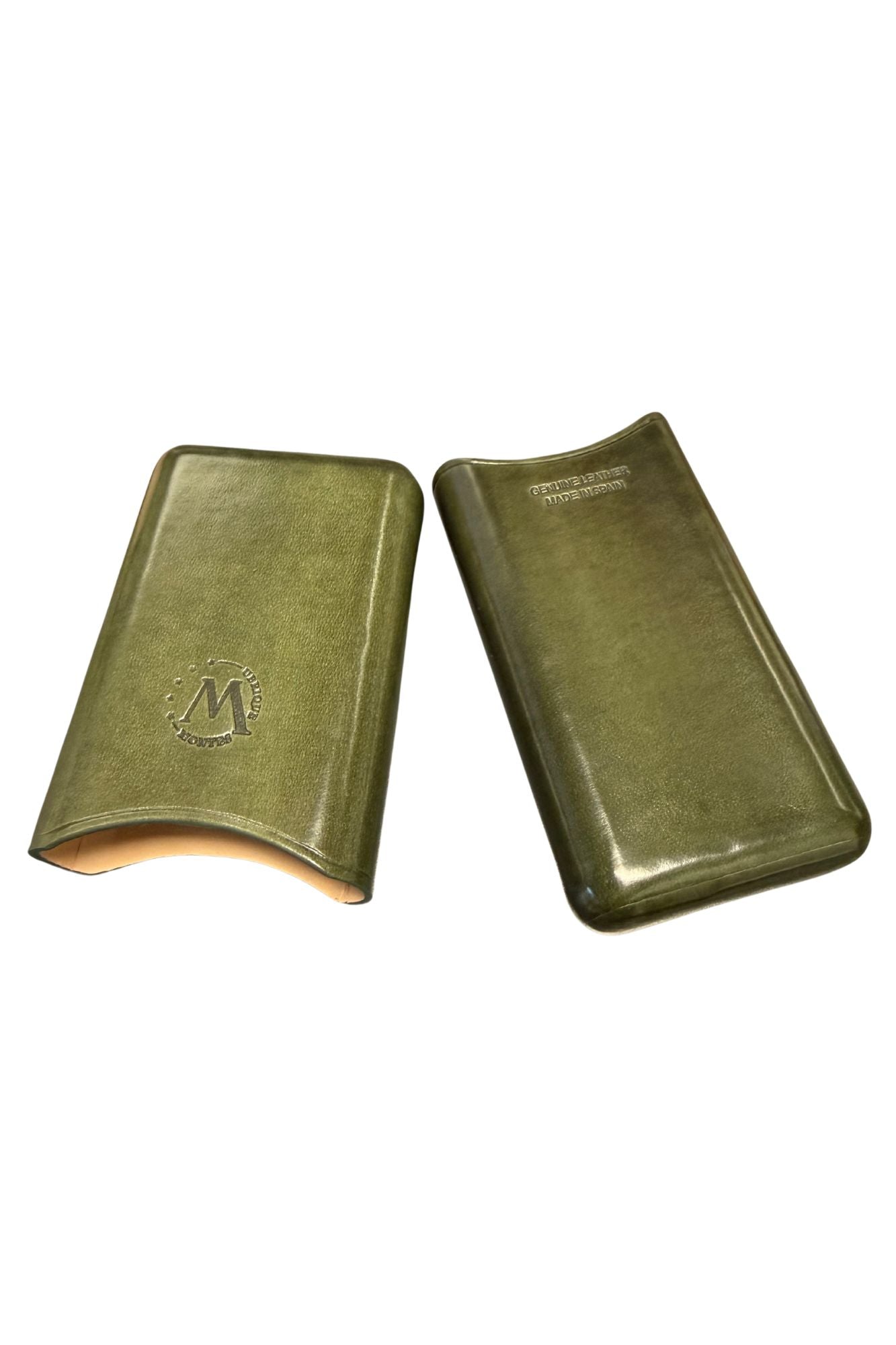Montes 3x52 Leather Cigar Case