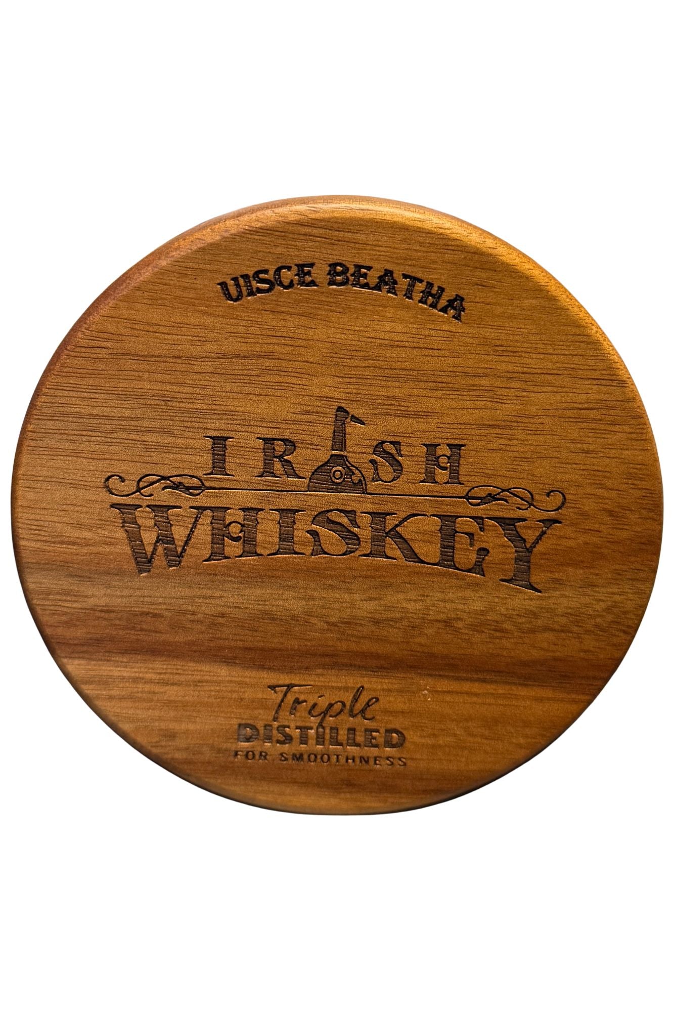 Irish Whiskey Barrel Coaster Set