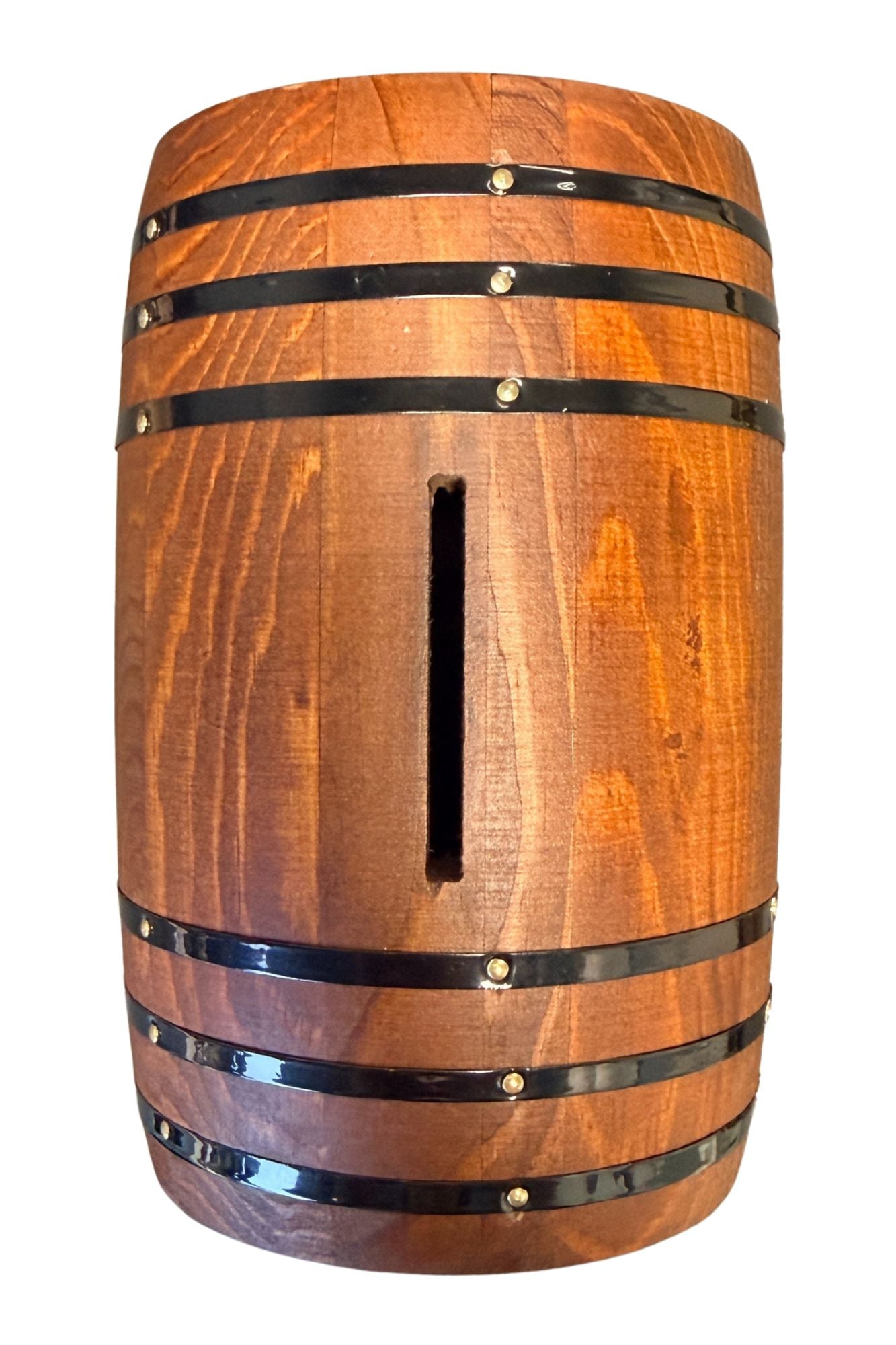 Irish Whiskey Barrel Coin Bank