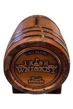 Irish Whiskey Barrel Coin Bank