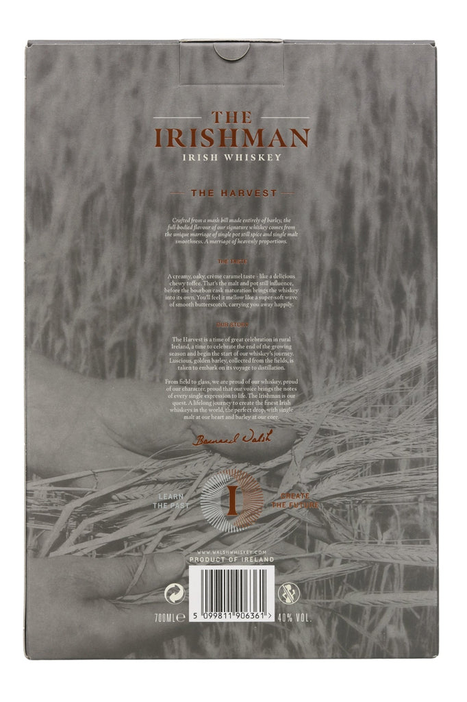 The Irishman The Harvest Glass Gift Set - James J. Fox, Dublin