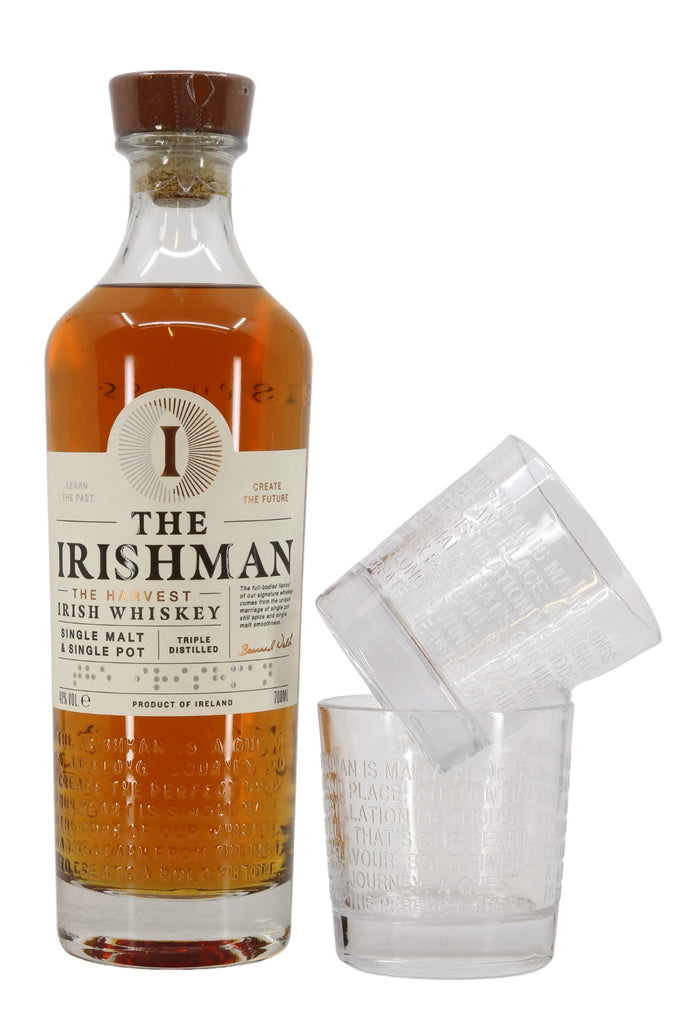 The Irishman The Harvest Glass Gift Set - James J. Fox, Dublin