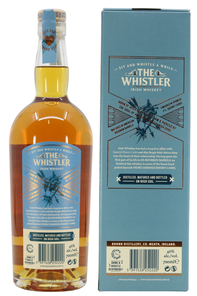 The Whistler PX I Love You Single Malt - James J. Fox, Dublin