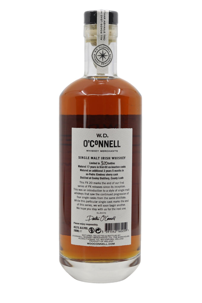 WD O'Connell 20 Year Single Malt - PX Series - James J. Fox, Dublin