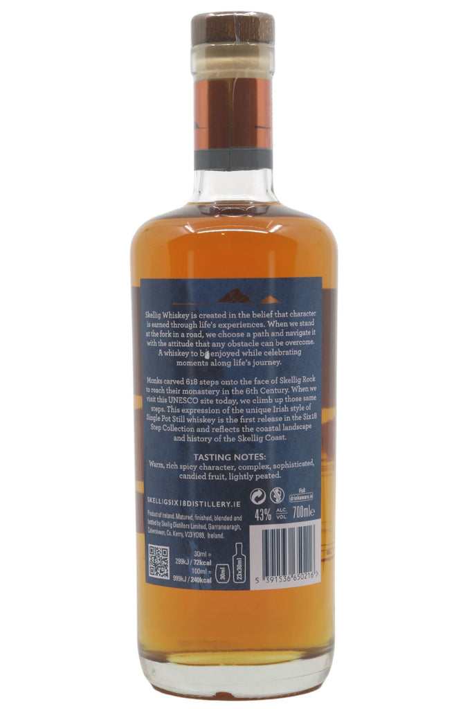 Skellig Single Pot Still - Six18 Step Collection - James J. Fox, Dublin