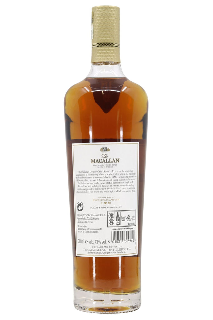 Macallan 18 Year Old Double Cask - James J. Fox, Dublin