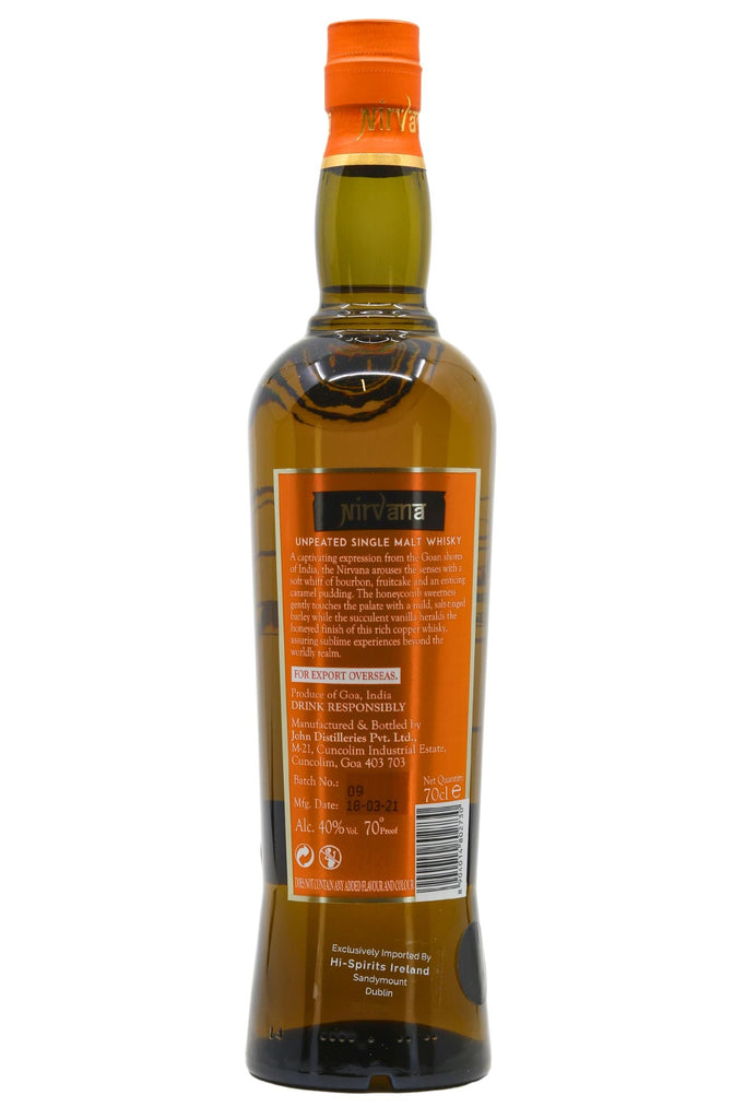 Paul John Nirvana Unpeated Single Malt - James J. Fox, Dublin