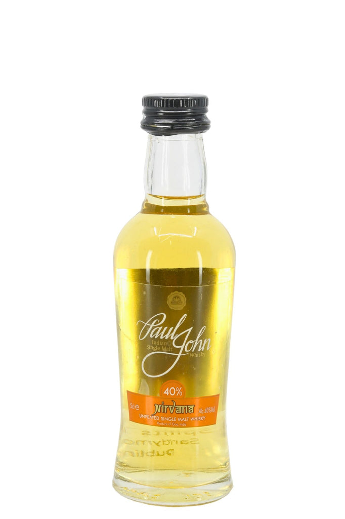 Paul John Nirvana Unpeated Single Malt (Miniature 50ml) - James J. Fox, Dublin