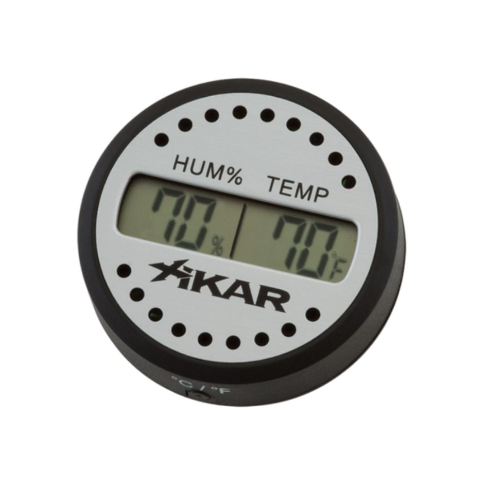 Xikar Digital Hygrometer - Round