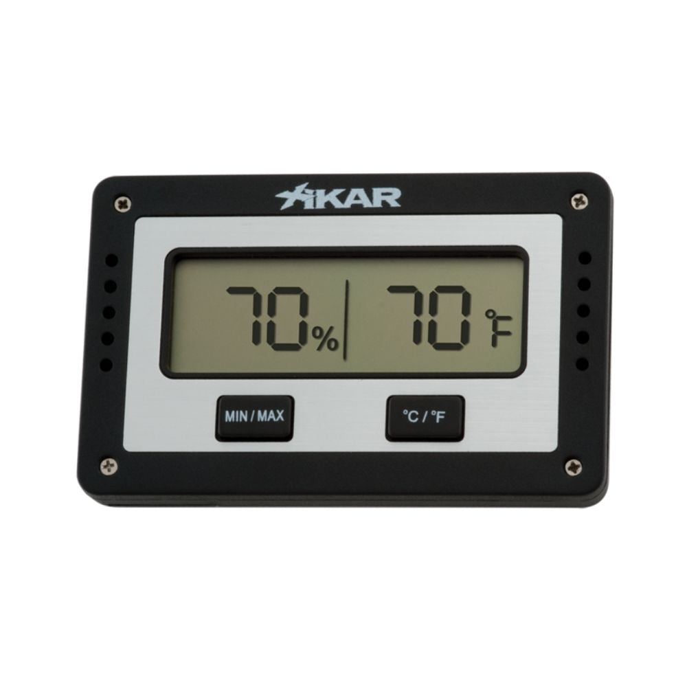 Xikar Digital Hygrometer - Rectangular