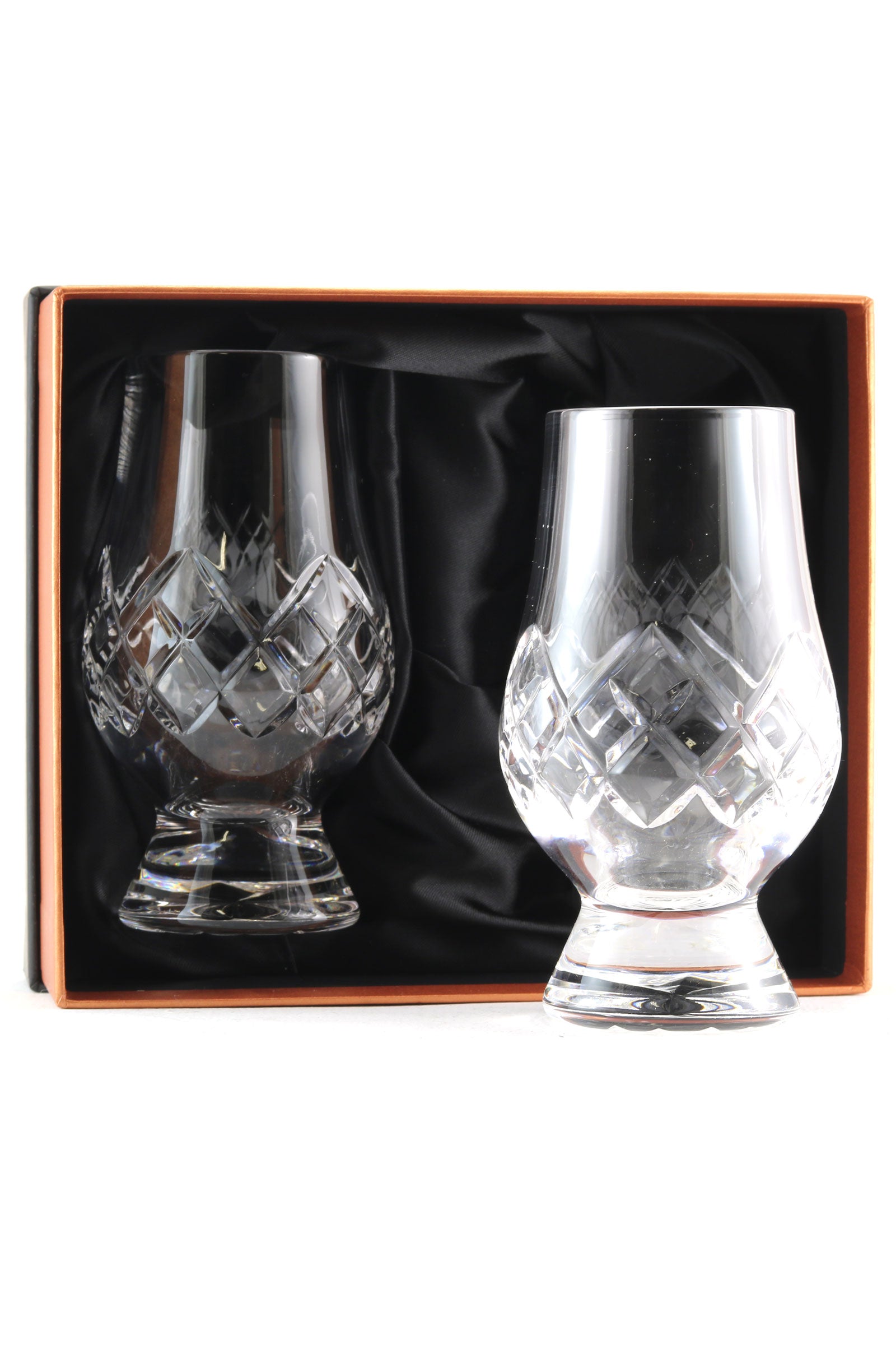 Glencairn Cut Crystal Whisky Glass - Twin Gift Box