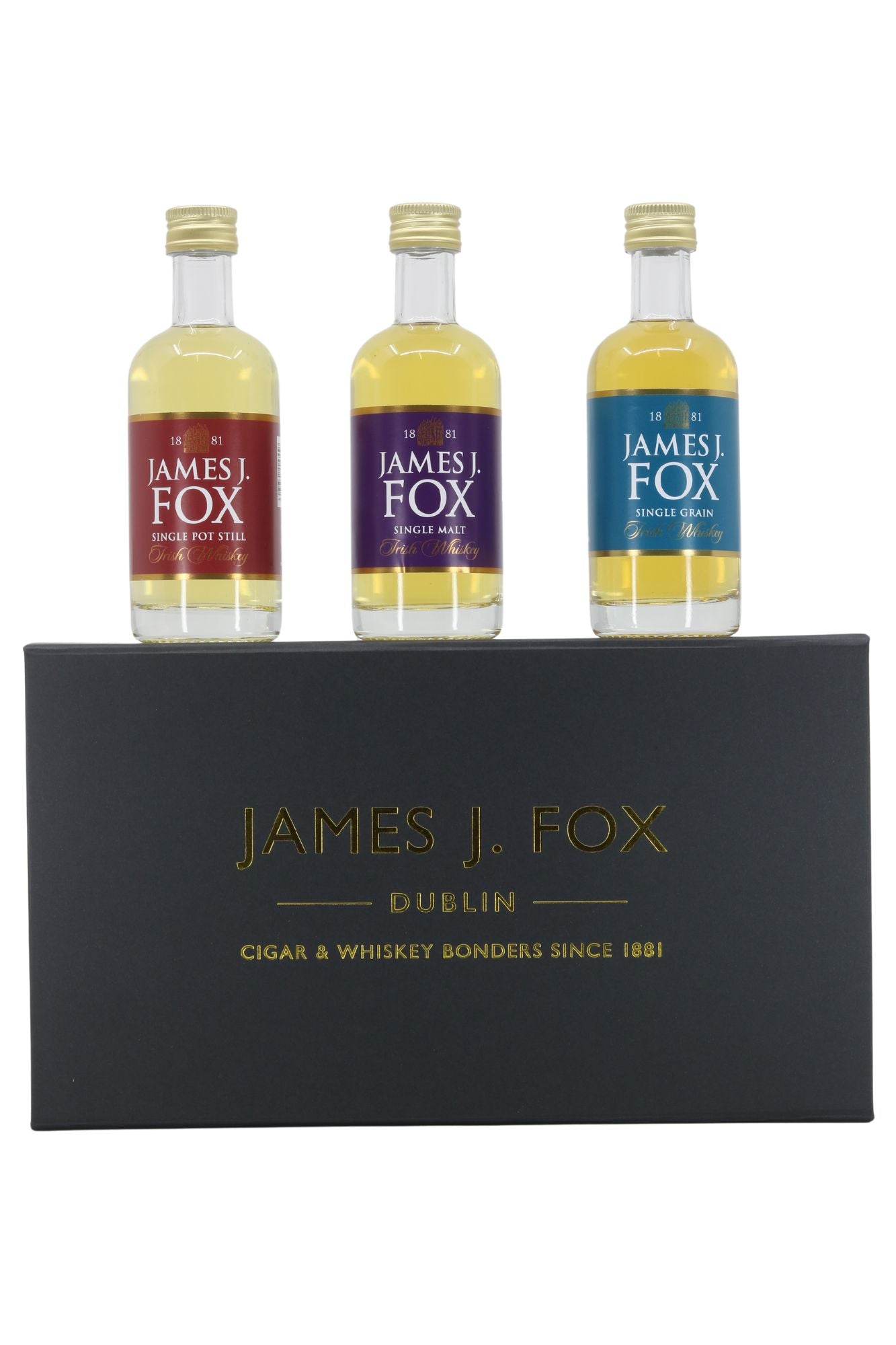James J. Fox Irish Whiskey Miniature Collection