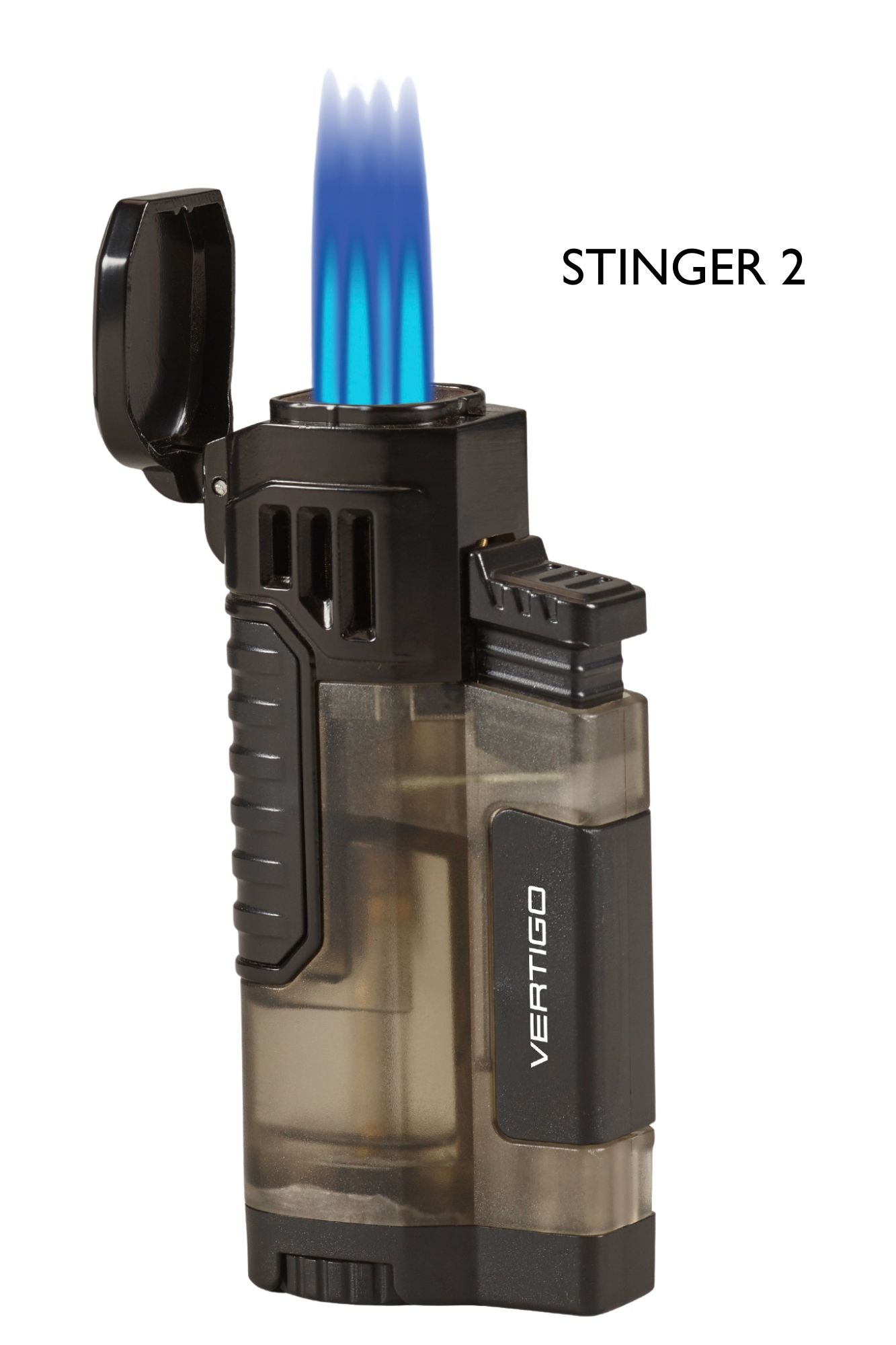 Vertigo Stinger Quad Jet Lighter With Cigar Punch